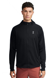 Pánska mikina On Running Climate Zip Hoodie, Black