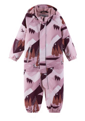  Detská zimná kombinéza s membránou Reima Puhuri - Grey Pink 