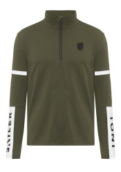 Pánska mikina Slim Fit Toni Sailer Pepe Men First Layer Dark Pine 637