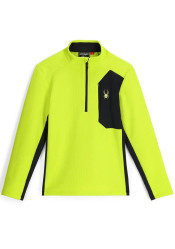 Pánska mikina Spyder 38A485330-LIM Bandit 1/2 Zip, Lime