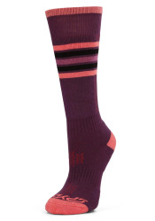 Detské lyžiarske ponožky Spyder 38F635403-PLM Youth Sweep Ski Socks, Plum
