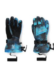 Detské lyžiarske rukavice Spyder 38F145401-CBC Overweb Gloves, Cobalt Block Camo