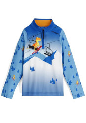 Detská mikina Spyder 38Y013501-CTT International 1/2 Zip, Cobalt T-Rex