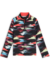 Detská mikina Spyder 38R125304-MMP Surface 1/2 Zip, Multi Mountain Print