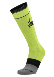 Pánske ponožky Spyder 38D635405-LIM Mens Pro Liner Ski Socks, Lime