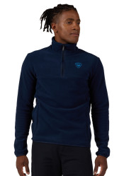 Pánska mikina Rossignol-STRAWPILE FLEECE HZ-DARK NAVY