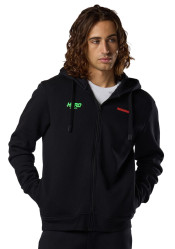 Pánska mikina Rossignol-HERO FZH-BLACK