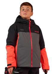 Detská bunda Rossignol-JR HERO VELIKA INSULATED JKT-BLACK