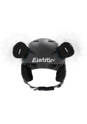 Medvedík Eisbär-Teddy Ears-weiß-schwarz