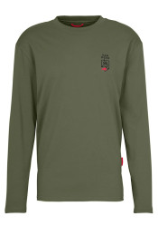 Pánske tričko Van Deer Essential Longsleeve khaki
