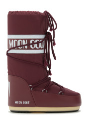 Detské snehule Moon Boot ICON NYLON-D013 BURGUNDY