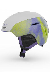 Lyžiarska helma Giro Neo Jr. Mat White/Flo Green