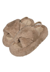 Dámske domáce šľapky Barts Chicku Slippers Beige