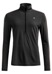 Ortovox 185 Rock'N'Wool Zip Neck W Black Raven