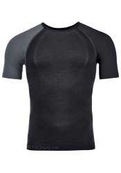 Pánske tričko Ortovox 120 Competition Light Short Sleeve M Black Raven
