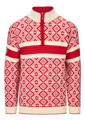 Dale of Norway Cortina 2026 Masc. Sweater Raspberry Offwhite