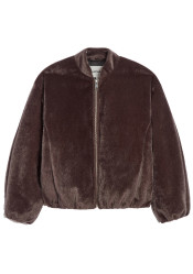 APPARIS Maris Pony Padded Bomber Umber