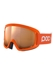 Detské lyžiarske okuliare POC POCito Opsin Fluorescent Orange/Partly Sunny Light Orange