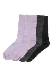 Dámske ponožky Devold Daily Merino Light Sock 3pk Wmn Orchid Mix