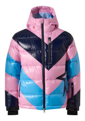 Dámska páperová bunda - Perfect Moment Super Mojo Jacket Pink/Blue