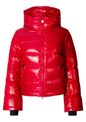 Dámska páperová bunda - Perfect Moment Polar Flare Ski Jacket Iii Red