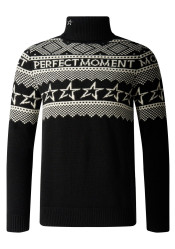 Perfect Moment Fairisle Sweater Black