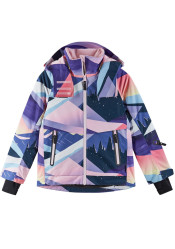  Detská zimná bunda s membránou Reima Posio - Breezy Violet