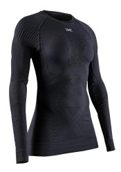 X-Bionic® Energy Accumulator 4.0 Shirt Lg Sl Wmn Opal Black/Arctic White