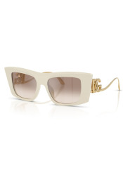 Slnečné okuliare Dolce &amp; Gabbana DG4510 33129451 Krémová/Číra gradient hnedá zrkadlová