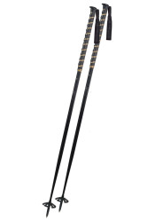 Zjazdové palice Komperdell BIG ART Fat Carbon Gold