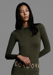 Dámske tričko Cordova Base Layer Top Khaki