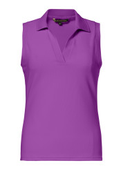 Dámsky top Goldbergh Caroline Sleeveless Polo Top Viola