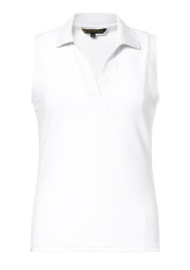 Dámsky top Goldbergh Caroline Sleeveless Polo Top White
