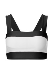 Dámske plavky Goldbergh Plonge Bikini Top White/Black