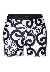 Dámske plavkové šortky Goldbergh Lena Swim Short Black/White