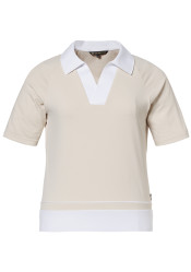 Dámske tričko Goldbergh Piccola Polo Top Champagne