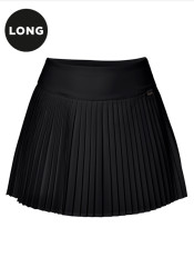 Dámska sukňa Goldbergh Plissé Long Skirt Black