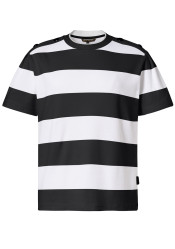 Dámske tričko Goldbergh Lido Short Sleeve Top Black/White