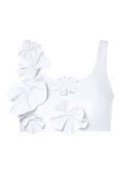 Dámske plavky Goldbergh Chiarella Bikini Top White