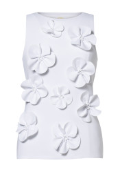 Dámsky top Goldbergh Lusha Sleeveless Top White