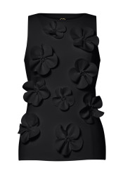 Dámsky top Goldbergh Lusha Sleeveless Top Black