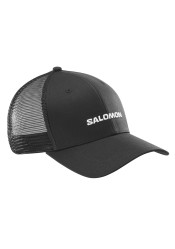 Šiltovka Salomon Logo Trucker Cap Deep Black