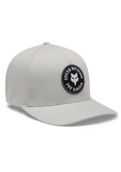 Šiltovka Fox Badge Flexfit Hat Light Grey