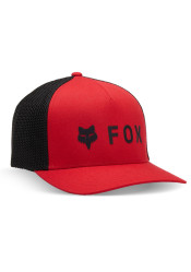 Šiltovka Fox Absolute Flexfit Hat Flame Red