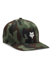 Šiltovka Fox Head Camo Tech Flexfit Hat Green Camo