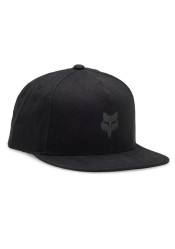Šiltovka Fox Head Snapback Hat Black/Charcoal