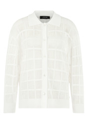Marc Cain AC 39.21 M81 Cardigan Off-White 110