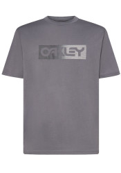 Pánske tričko Oakley Dual Oakley B1B Logo Tee Tee Uniform Grey 25N