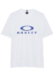 Pánske tričko Oakley Logo Sun Tee White 100