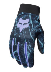 Dámske cyklistické rukavice Fox W Ranger Glove Image Print Arctic Blue